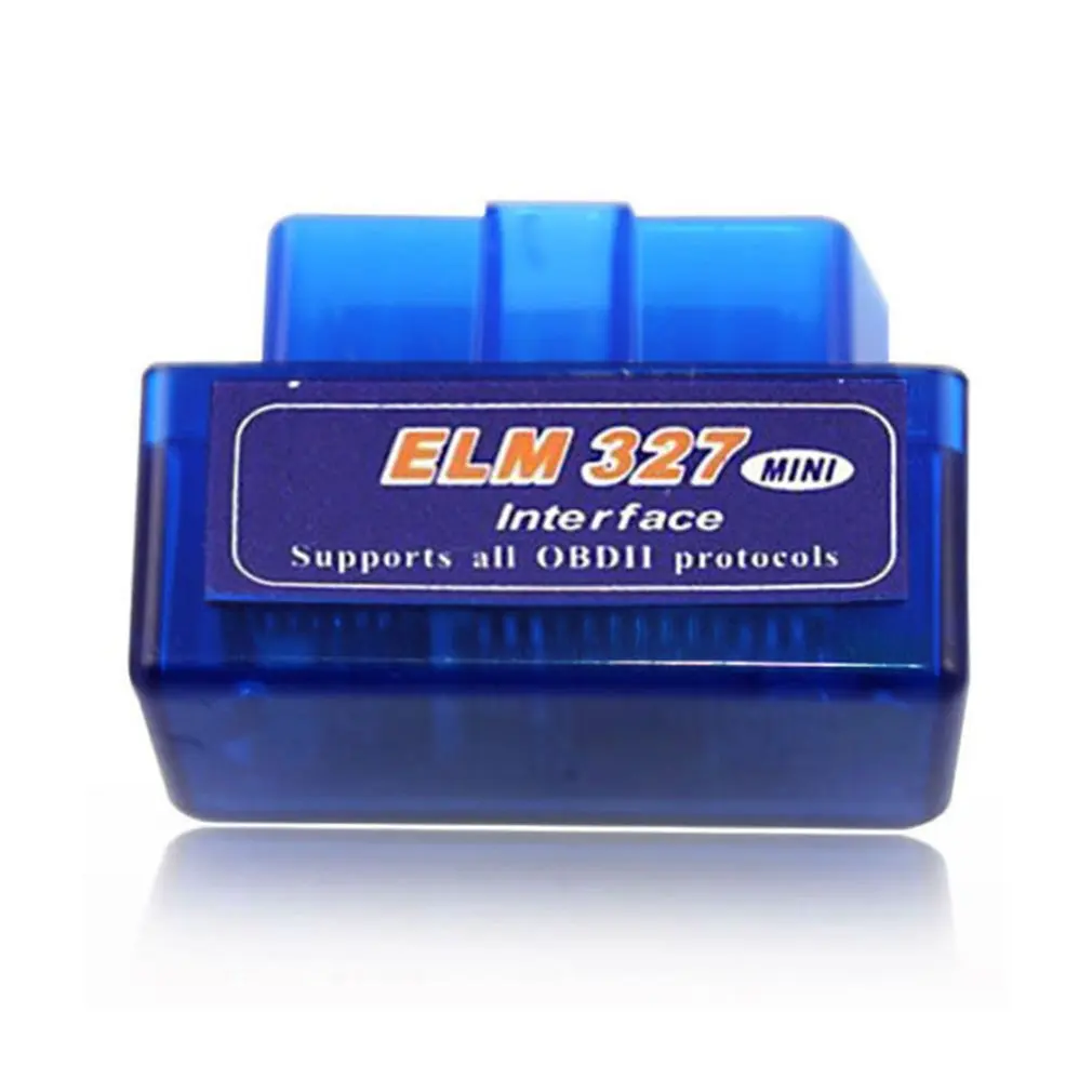 Супер Мини ELM327 V2.1 интерфейс код ридер OBD2 автомобиля диагностический инструмент