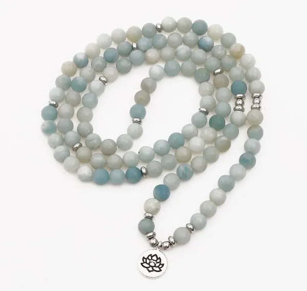 

Белый 108 бусин 8 мм Эластичный регулируемый Лотос Дерево жизни Будда OM eye чакра рейки Агат Оникс браслет ожерелье hu456