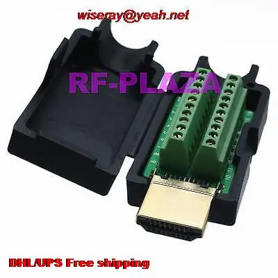 Фоторазъем пластиковая крышка HDMI 2 0/1 4/1 3 разрывная клемма 4K * 60HZ 3D 1080P PCB|Аксессуары