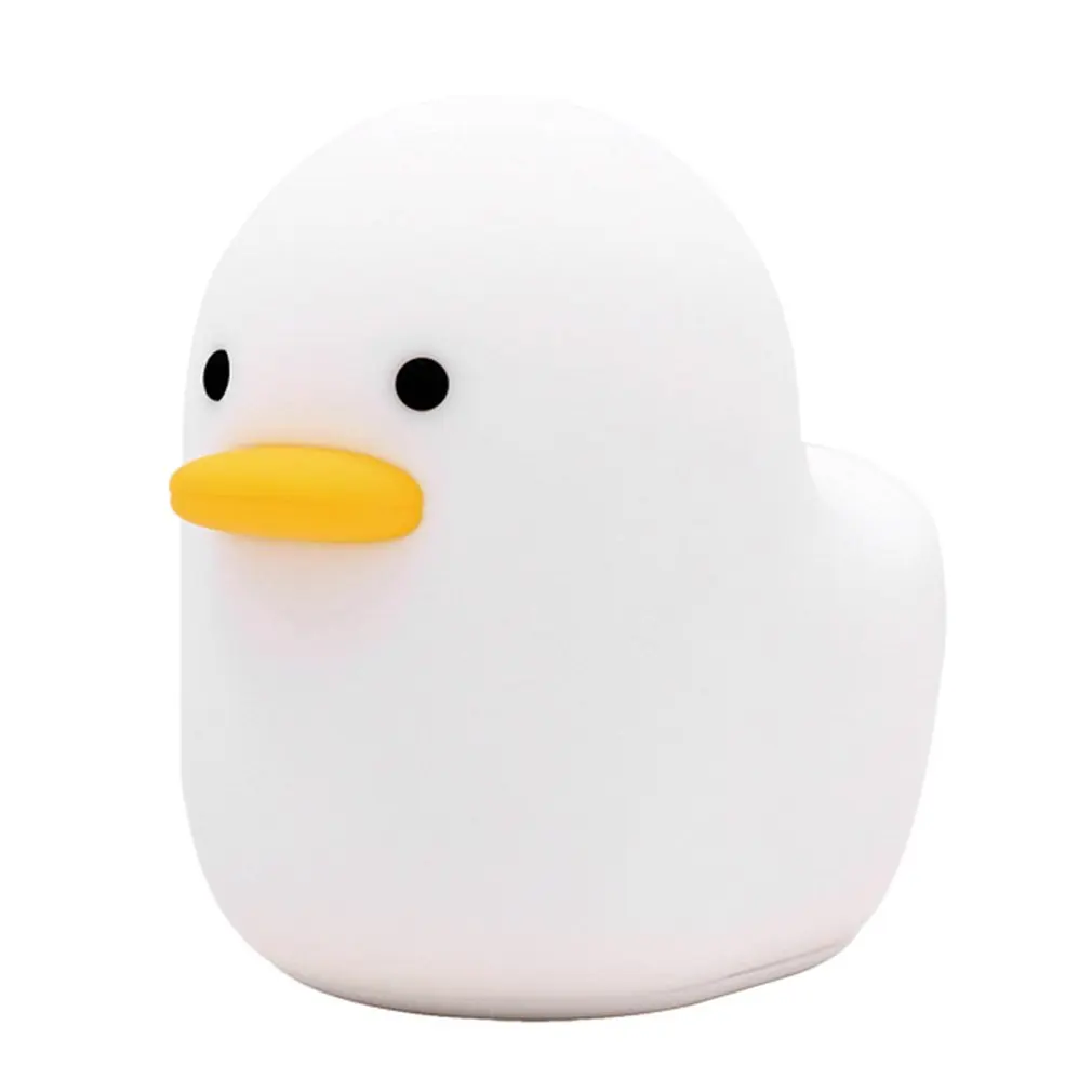 

Детский ночник с мягким сенсорным датчиком, силиконовый ночсветильник для детской комнаты с животными, перезаряжаемая настольная лампа, пр...