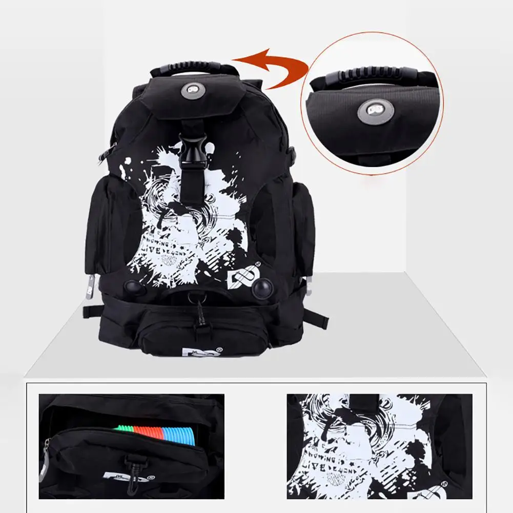 Yfashion 20-35L водонепроницаемый альпинистский рюкзак роликовый рюкзак для коньков спортивные Ледовые коньки сумка для хранения для мужчин и женщин
