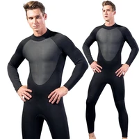 wetsuit 3mm surfing suit mens one piece winter swimming cold protection thicken keep warm swimsuit neoprene professional diving