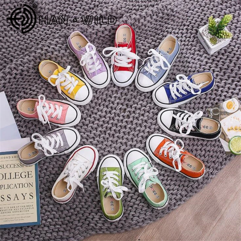 

2021 Spring Fashion Kids Sneakers Girls Sneakers Sport Breathable Boys Shoes Kids Canvas Shoes Children Shoes