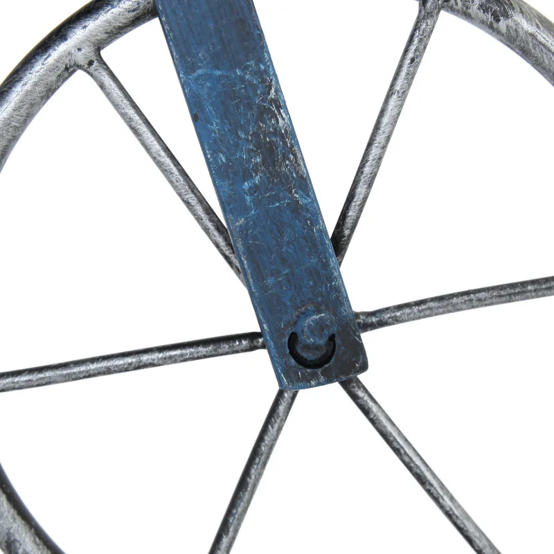 Железная тележка в американском стиле маленькая подставка для цветов дома патио