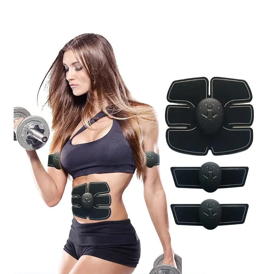 Аккумулятор домашний брюшный EMS сжигающий жир массажный тренажер Комплексная