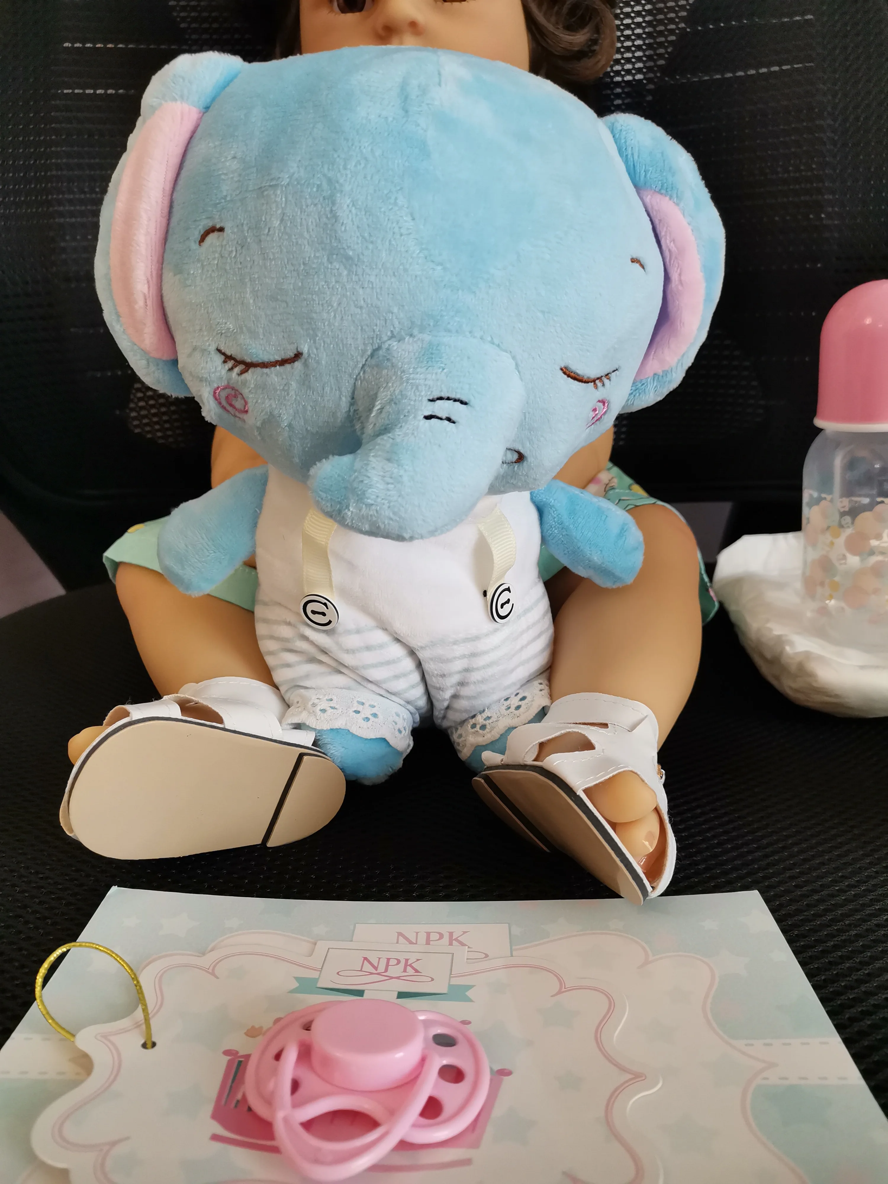 

NPK Dolls Reborn Toddler Doll Bath Toys For Girls Gifts