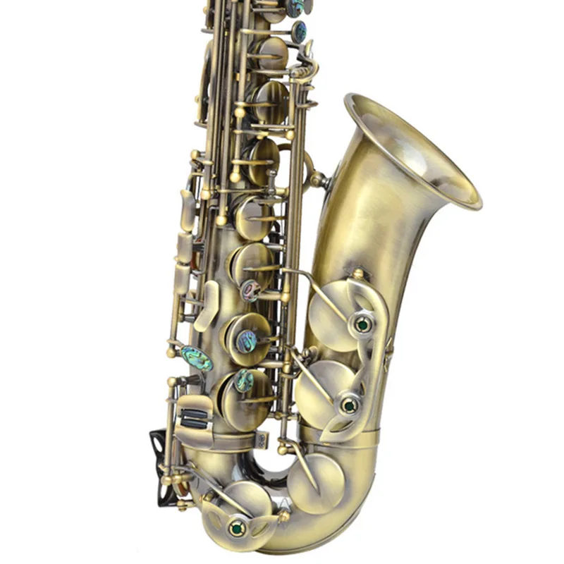 

Саксофон Drop E Tune ATLO саксофон античный медный матовый ремесло