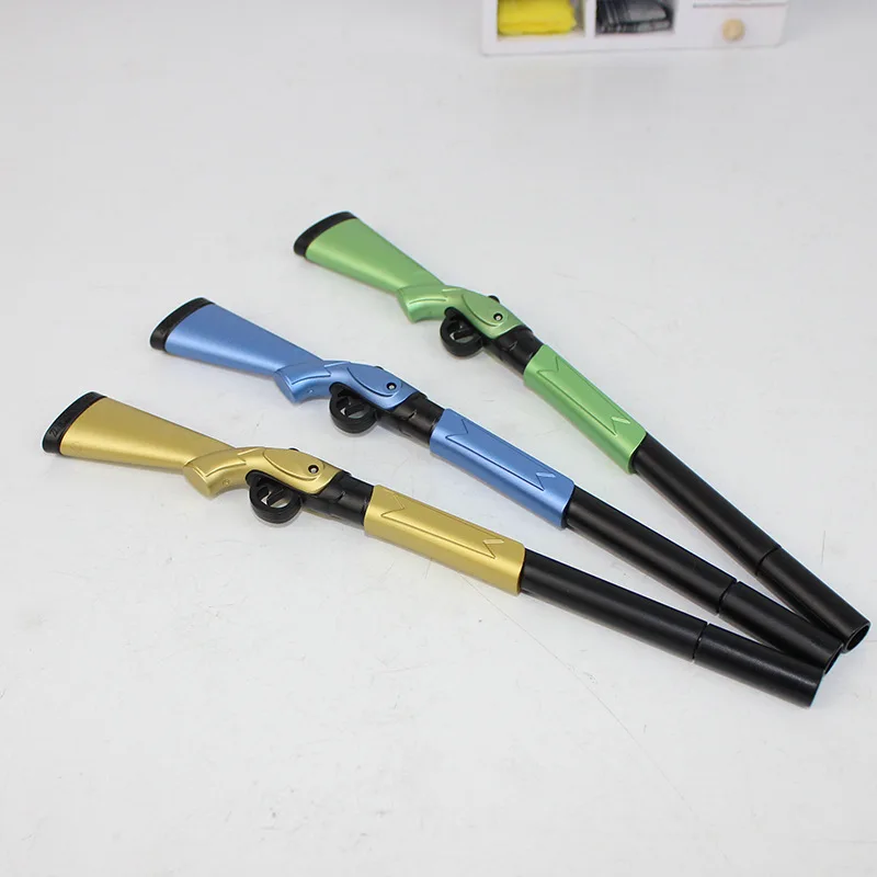 Новинка гелевая ручка в форме пистолета для мальчиков детская игрушечная