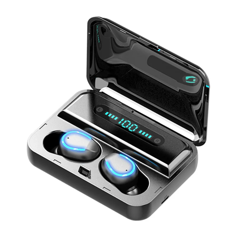 Беспроводные наушники kebidu Bluetooth V5.0 спортивные громкой связи с зарядным