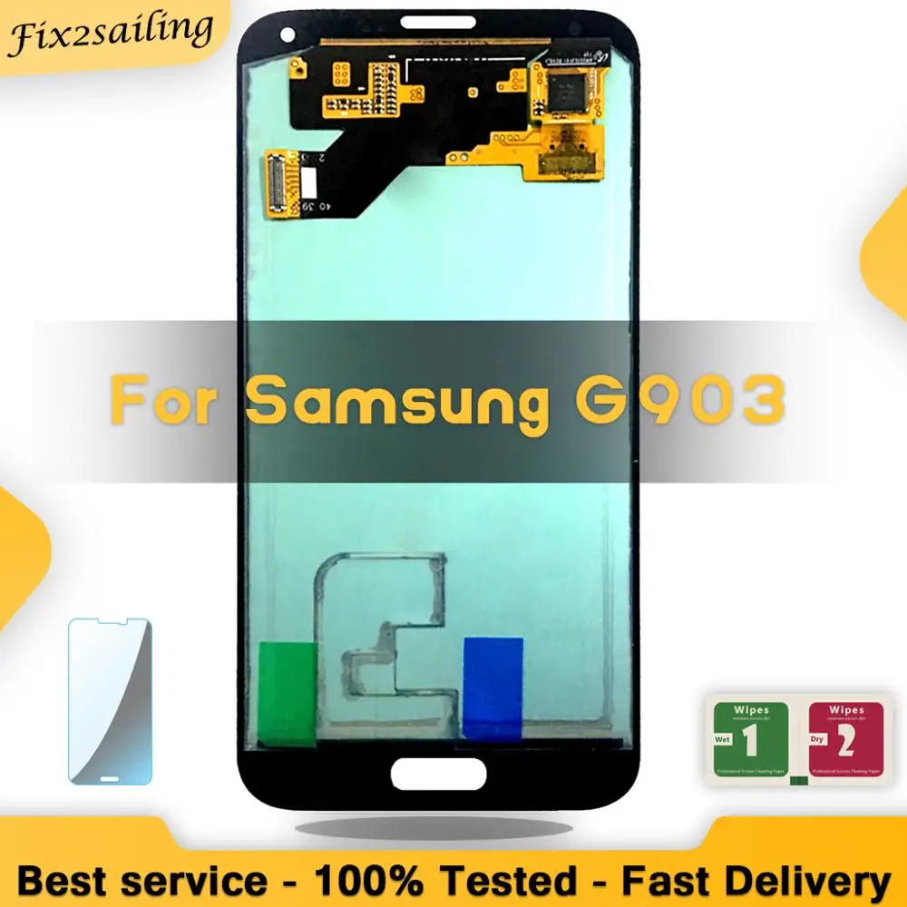 Новый ЖК дисплей для Samsung galaxy S5 Neo G903 G903F 100% протестированный рабочий сенсорный