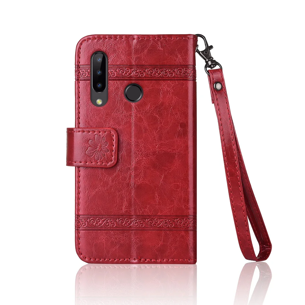 На Doogee N20 N 20 чехол винтажный кошелек Флип Чехол Для Doogee N20 Capa с ремешком Роскошный кожаный чехол Fundas