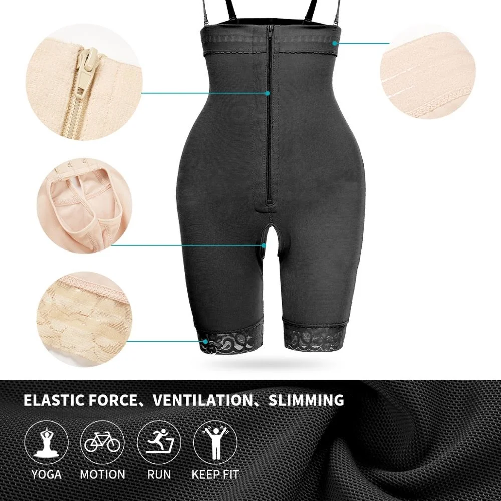 

Корректирующее белье для женщин, Утягивающее нижнее белье, кружевной корсет с открытой промежностью