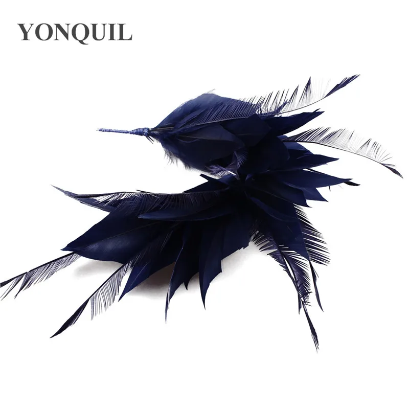 Beautiful Turkey Feather 25-30 CM Wedding Corsages Feathers Craft For Headdress Bride Hats DIY Hair Accessories | Свадьбы и