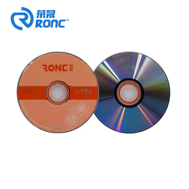 Оптом 50 дисков Ronc пустые напечатанные 4 7 ГБ 16X DVD + R Золотые диски | Электроника