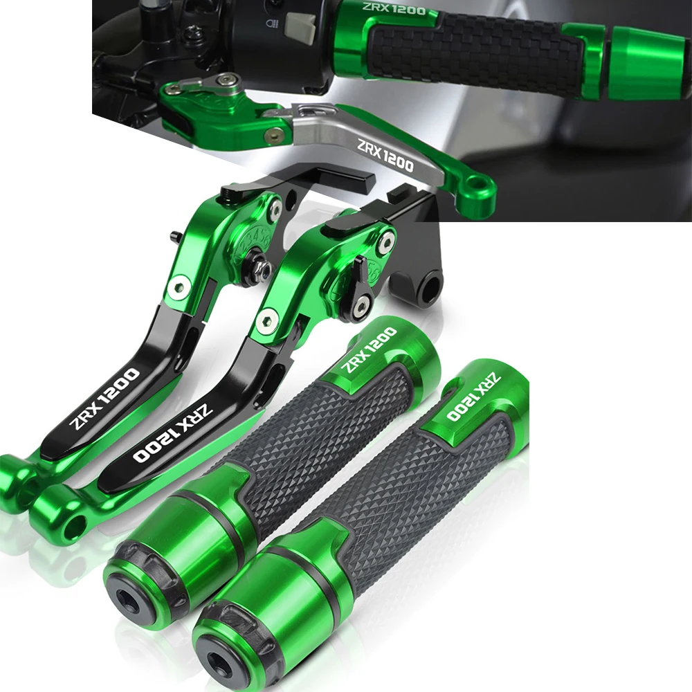 Для KAWASAKI ZRX 1200 1999-2007 2006 2005 2004 ручка тормоза мотоцикла рычаг сцепления Регулируемые