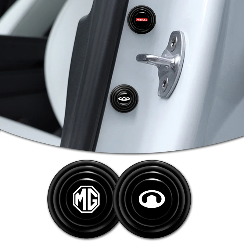 

4pcs Car Door Shock Absorber Pad Protection Sticker for Toyota Rav4 2013 Corolla E120 E150 Camry 40 70 Wish Auto Accessories