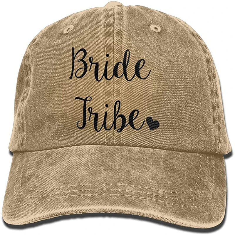 

Gorgeously Bride Tribe Denim Baseball Caps Hat Adjustable Cotton Sport Strap Cap for Men Women
