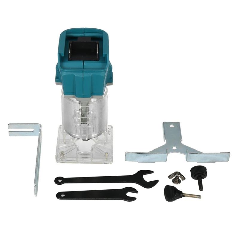 

18V 850W Brushless Cordless Trimmer Wood Hand Trimmer Engraving Slotting Trimming Carving Machine Router Wood for Makita Battery