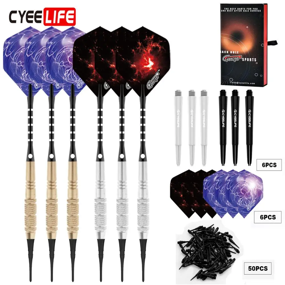 

Дротики мягкие CyeeLife, 18 г, 3 шт.