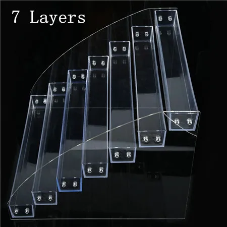 

2 To 7Layers High Quality Multifunctionful Tattoo Ink Display Organizer Tattoo Machine Pen Holder Storage Transparent Box Supply