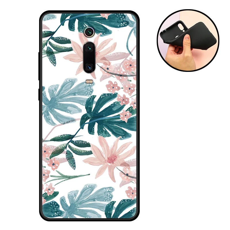 GBHPM Чехлы для Xiao mi Red mi K20, чехол Red mi K20 Pro, черный матовый Силиконовый чехол mi 9 T, задняя крышка для mi 9 T mi 9 T mi 9 T mi 9 T K 20 - Цвет: GBHPM
