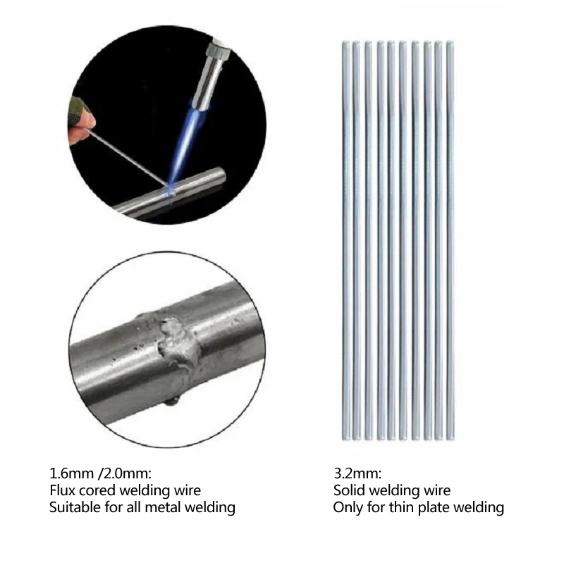 10 шт 2 мм * 50 см Низкий Температура Алюминий припой стержень сварки провод с