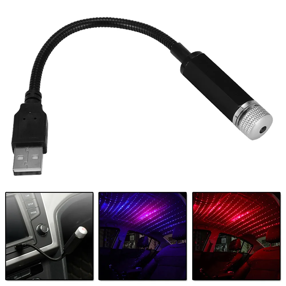 Интерьерная Светодиодная лампа на крышу автомобиля с USB-портом | Автомобили и