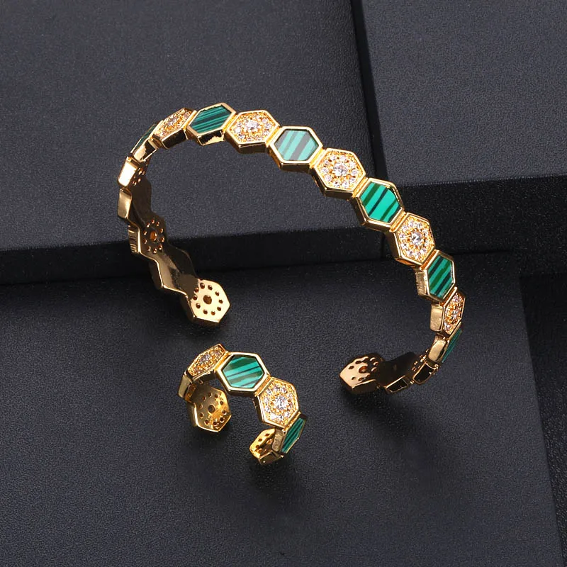 Jankelly Роскошный Уникальный Африканский браслет кольцо набор ювелирных изделий