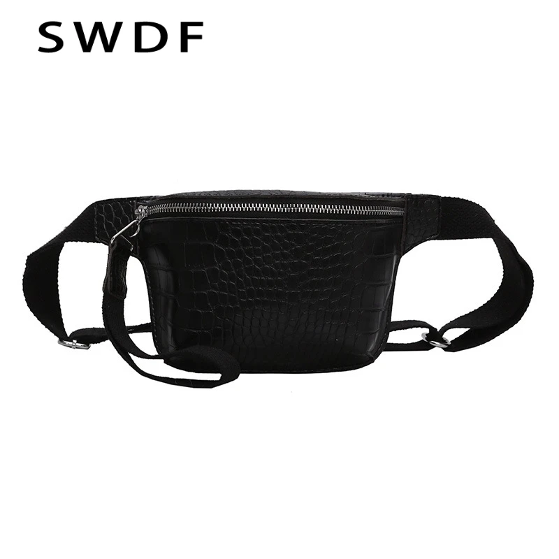 Поясная Сумка SWDF из искусственной кожи для женщин забавная модная дамская