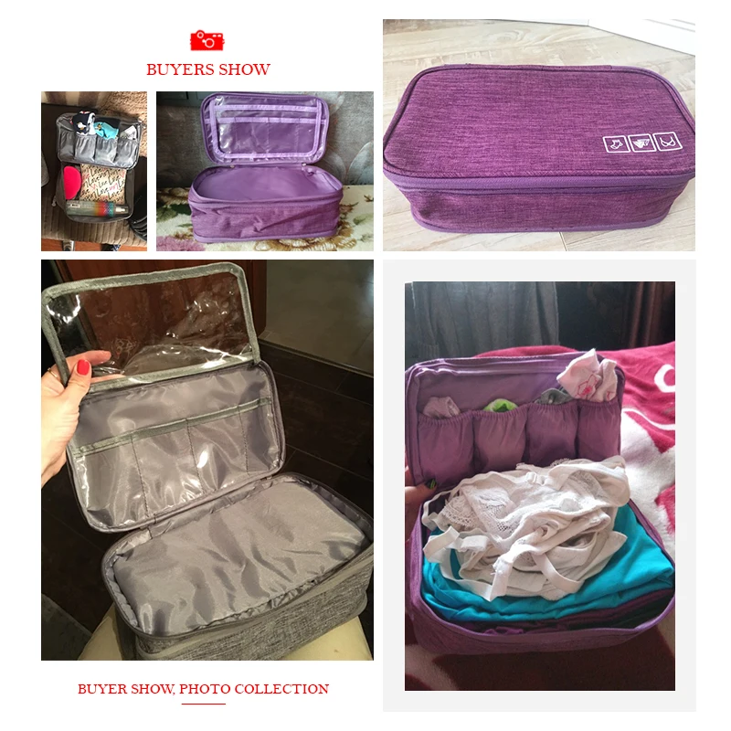 Женские сумки для нижнего белья BUCHNIK портативные путешествий косметический