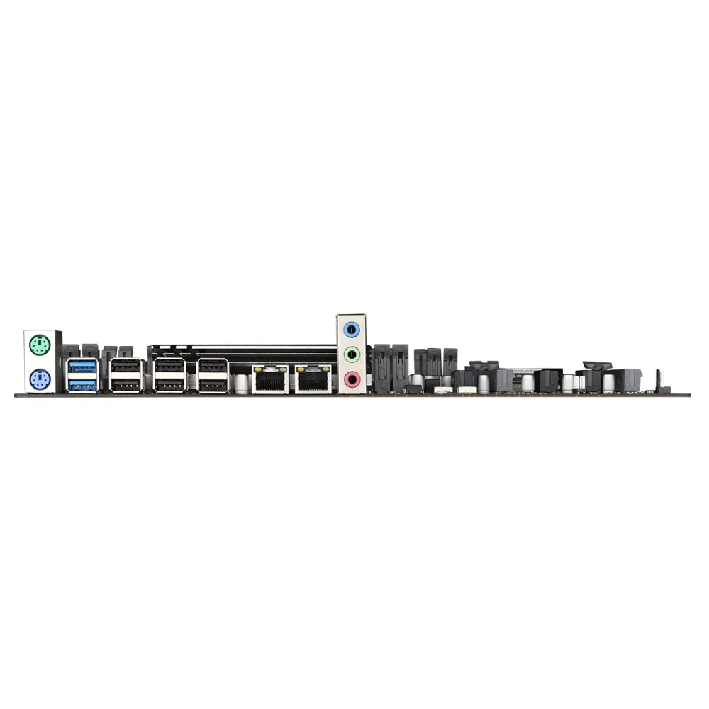 Материнская плата LGA 2011 E-ATX X79 материнская под два процессора с USB 3.0 SATA3 PCI-E двумя