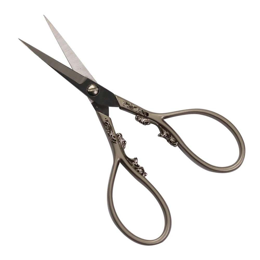 1 шт. винтажные ножницы из нержавеющей стали|Швейные инструменты и аксессуары| |