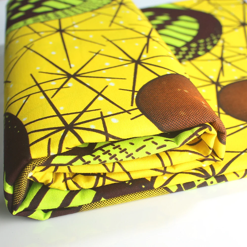 Лучшая цена 6 ярдов Датская восковая Высокое качество Африканский батик ANKARA