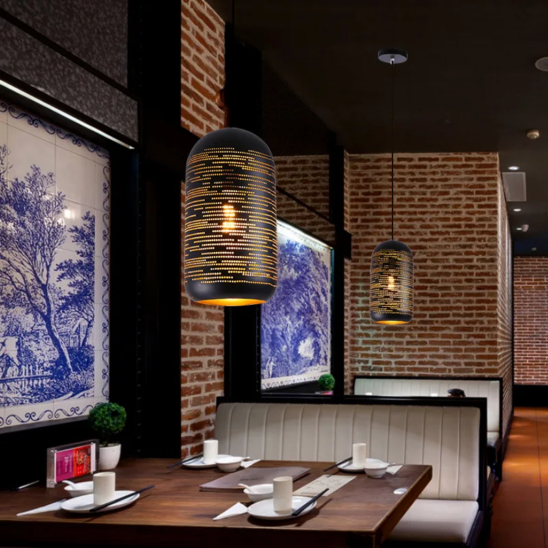 Nordic подвесной светильник Железный Лофт Винтаж промышленные с одной головкой