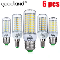 goodland led bulb e27 led light bulbs e14 led lamp 220v 6 pcslot bombilla chandelier lighting for home house living room