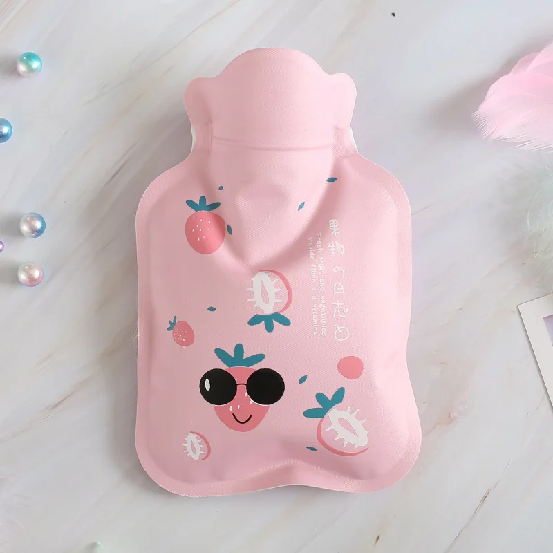 Мультяшная ручная Теплая бутылка для воды Милая мини-бутылка горячей маленькая