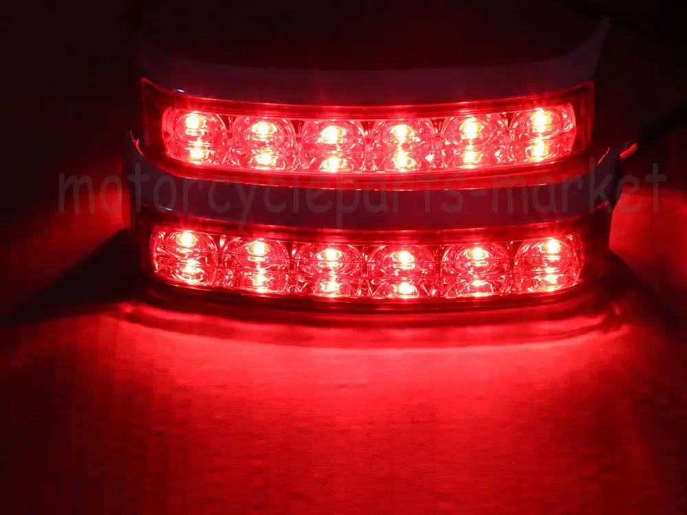 Светодиодный прожектор/тормоз/Поворотный Светильник онарь хромированный