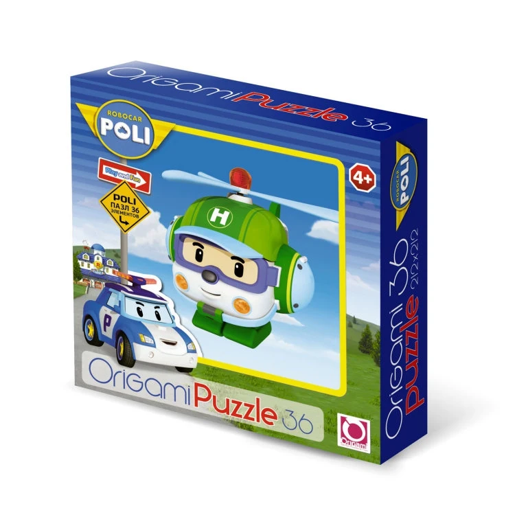 Пазл &quotRobocar&quot 36 элементов | Игрушки и хобби
