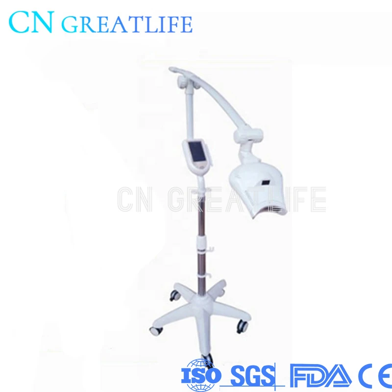 Mobile Portable Dentists Led Light Tooth Bleaching Accelerator System Unit Teeth White Machine Lamp Dental Whitening Professiona |