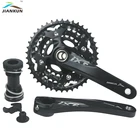 JIANKUN MTB велосипед диаметра окружности болтов (170 мм рукоятки 104BCD 64BCD 243242 т звезду тройной 10 Скорость звездочки для горного велосипеда дорожный велосипед