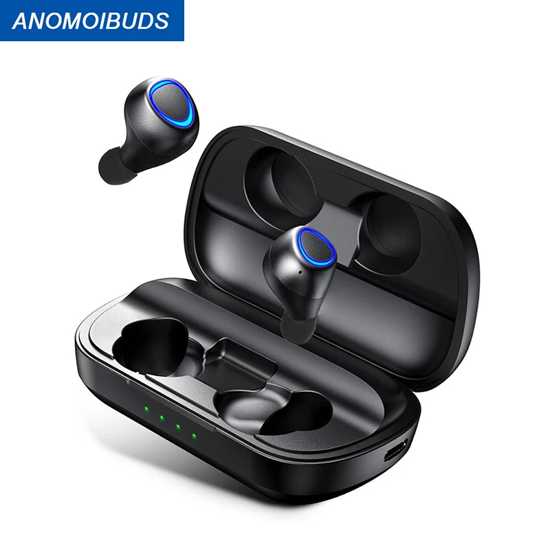 Anomoibuds IP010 плюс 135 часа воспроизведения Поддержка AAC наушники-вкладыши TWS Bluetooth наушники V5.0 Беспроводной Наушники Hi-Fi стерео звук наушники для телефона