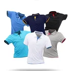 Рубашка-поло мужская летняя, Классическая дышащая Повседневная рубашка из чистого хлопка, с короткими рукавами, трикотажные изделия для гольфа 3XL