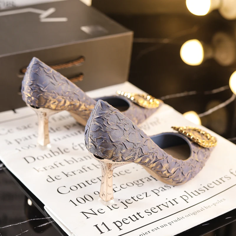 

2021 New Shoe for Women Shoes High Heels Shoes for Wedding Women Black Shoes Ladies Dress Shoes High Heels