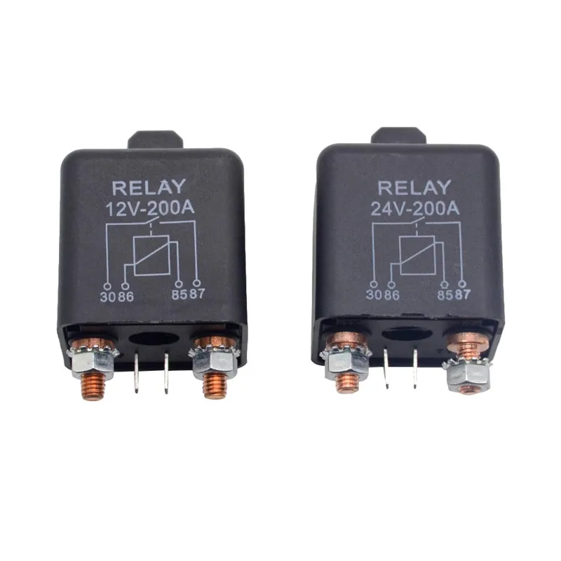 1 шт 12V/24V 200A 8 W/4 W новый автомобиль Грузовик Мотор автомобильного высокий ток реле