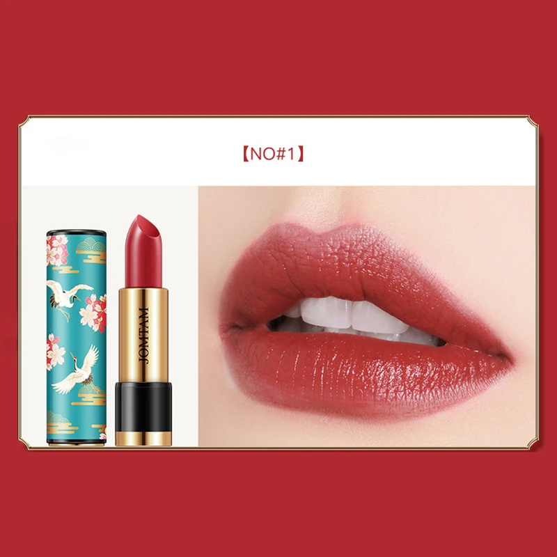 Набор увлажняющей помады в китайском стиле долговечная водостойкая блестящая