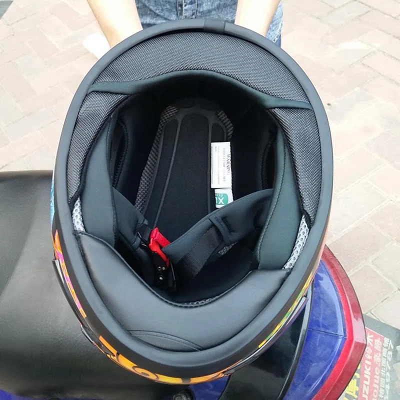 2021 Новое поступление мотоциклетный защитный шлем Мужской на все лицо с черепом