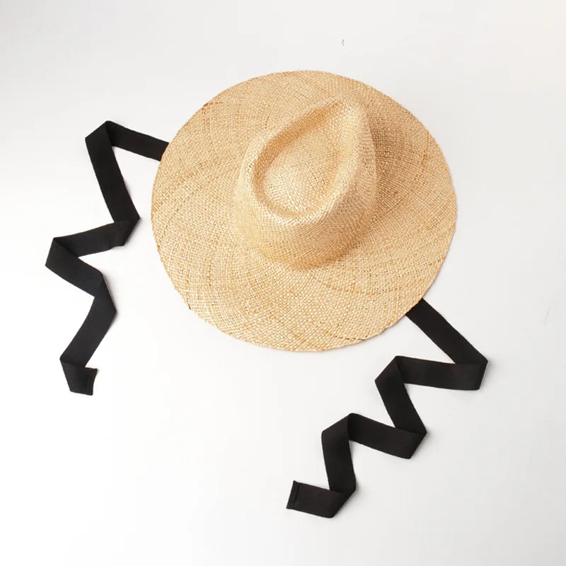 Король пшеничной соломы плетеные летние Джаз повязки светильник дышащие женские