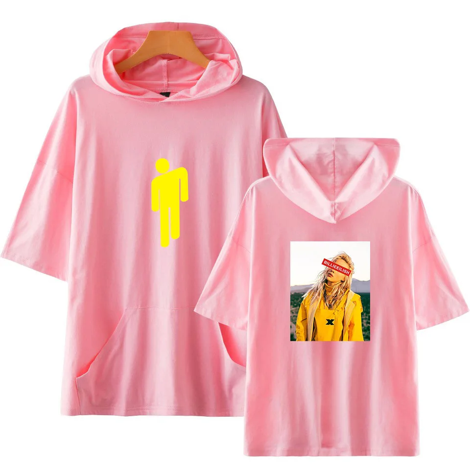 Новинка 2020 женские забавные толстовки Billie Eilish футболка женская одежда для
