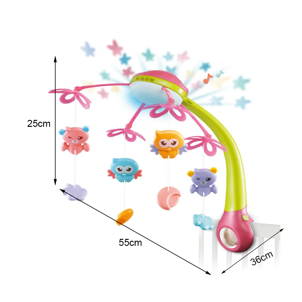 Детские игрушки музыкальный погремушка для кровати мобиль кроватки подвесные