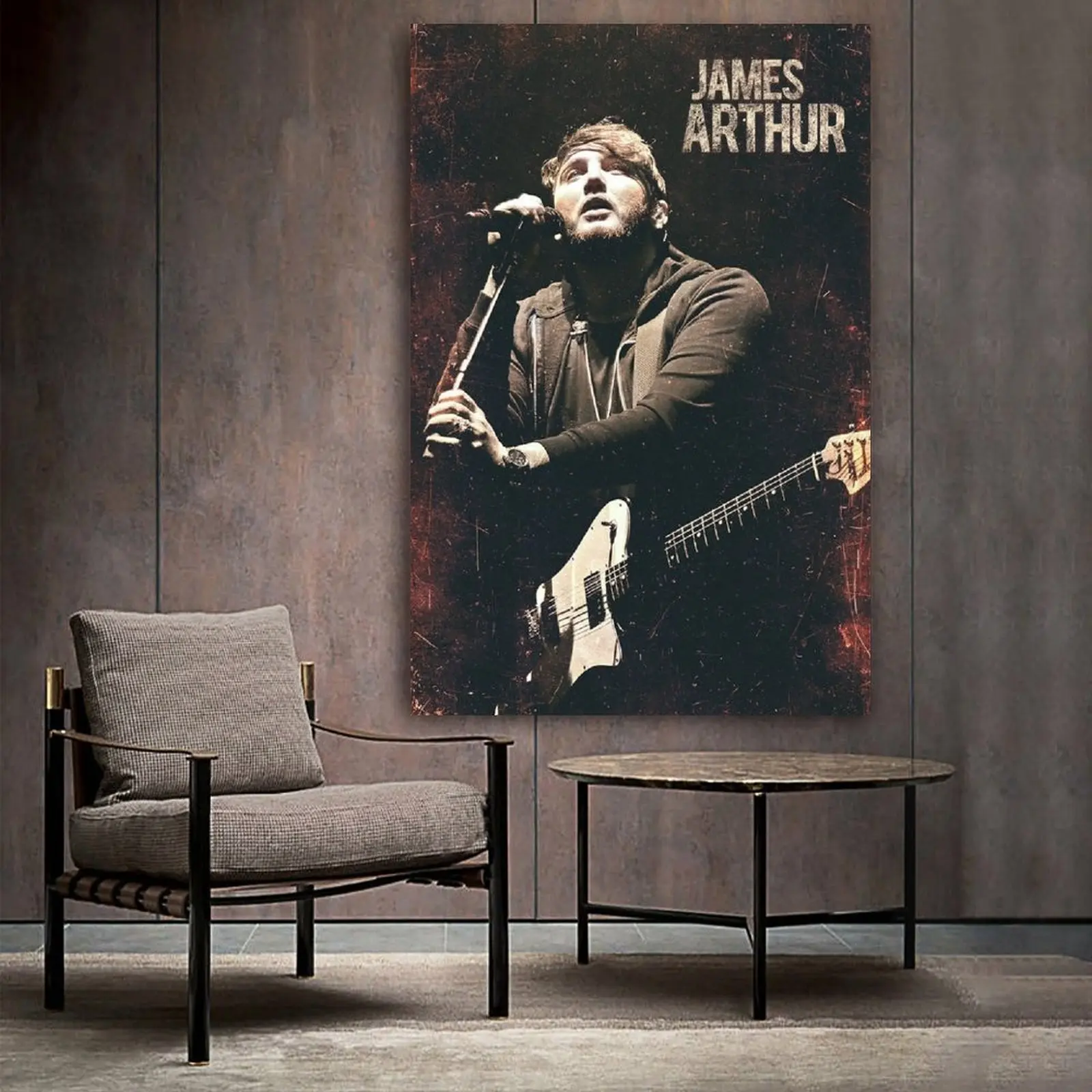 

Плакаты на холсте с изображением Джеймса Артура, современные украшения для спальни